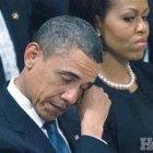 Las lágrimas del presidente Obama