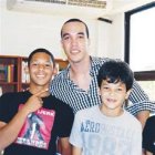 Ubaldo Jiménez visita el Colegio SEK