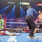 <STRONG>Marquez noqueó a Pacquiao y lo envió al hospital</STRONG>