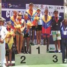 Venezolanos se impusieron ayer internacional triatlón