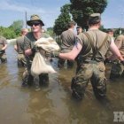 Lluvias desbordan ríos en Europa y miles abandonan sus casas