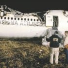Indagan causa accidente avión