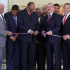 El Presidente  Danilo Medina encabezó la ceremonia de inauguración de la Cooperativa Nacional de Servicios Múltiples de los Maestros.