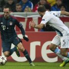 Franck Ribery. FOTO AFP/ JOHN MACDOUGALL. 
