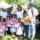 Armada entrega juguetes a hijos de su personal.