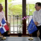 Presidente explica sentencia a titular Comisión Europea