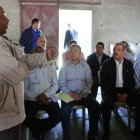 Ángel Ramírez representa la Junta de Asociaciones de El Llano. Foto Twitter Presidencia de la República.