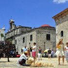 Turistas en la Zona Colonial. El Nacional/ Jorge Gonzalez