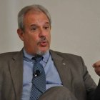 Lic. Akis Bandrich Vega, Embajador de la República de Cuba en República Dominicana, Durante el Almuerzo Semanal del Grupo de Comunicaciones Corripio en Lugar: Salón de Conferencias (Periódicos Hoy, El Nacional y El Día) Santo Domingo República Dominicana- Miércoles 14 de Mayo del 2014. Foto Pedro Sosa