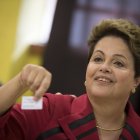 La presidenta de Brasil Dilma Rousseff. Archivo.