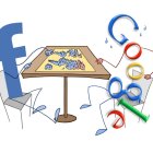 facebook y google
