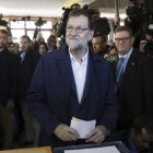 Rajoy vota en elecciones