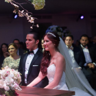  Los recién casados Iamdra Femín y  Andrés Madera, Foto tomada del Instagran @iandra.