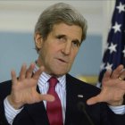  El secretario de Estado de EE.UU., John Kerry, 