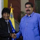 Evo Morales y Nicolás Maduro