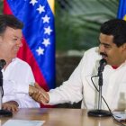 Nicolas Maduro y Juan Manuel Santos 15