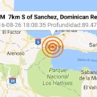 Sismo en Samaná