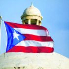 Bandera en el Capitolio de Puerto Rico. Archivo.