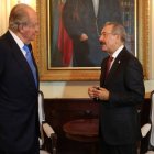 Juan Carlos y Danilo Medina