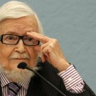 41129216. Guadalajara.- El escritor Fernando del Paso realizÃ³ la mesa de anÃ¡lisis: Elogio a un poeta en el marco del centenario de Octavio Paz.
NOTIMEX/FOTO/JAVIER LIRA OTERO/JLO/ACE/