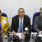 los diputados Nelson Arroyo, Josefa Castillo y Alberto Atallah