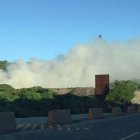 Humo por vertedero