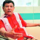 Francisco Peña, en entrevista en la redacción de este diario