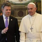 El presidente de Colombia, Juan Manuel Santos, anunció hoy que el papa Francisco visitará Colombia en el primer trimestre de 2017
