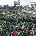 Marcha contra la corrupción y la impunidad.