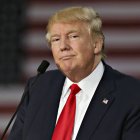 Donald Trump Holds Rally At Grand River Center