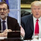 Rajoy aclara que no se ofreció a Trump como mediador
