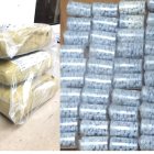 Droga ocupada por los agentes antinarcóticos/Foto: Cortesía de la DNCD.