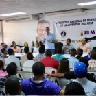 El dirigente político se refirió al tema durante un encuentro con jóvenes líderes de esa organización/Foto: Fuente externa.