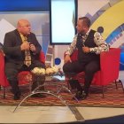 José Christopher durante al entrevista en el programa De "Extremo a Extremo".