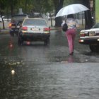 Lluvia en la ciudad de Santo Domingo. Hoy/ Napoleòn Marte.