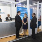 Stand de Banreservas en la Expo Feria Vacaciones CTN 2017, en Sambil.