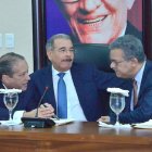 Reinaldo Pared, Danilo Medina y Leonel Fernández/Foto: Fuente externa.