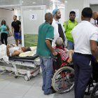 Pacientes en el área de emergencia del hospital José María Cabral y Báez..