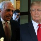  Donald Trump y el senador Bob Corker/Foto: Fuente externa.