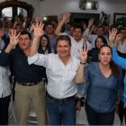 Juan Orlando y seguidores