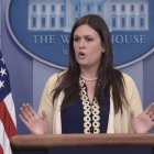 portavoz de la Casa Blanca, Sarah Huckabee/AP