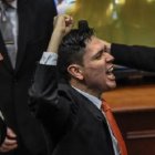 Algunos legisladores se trenzaron en airadas discusiones/Foto: Fuente externa. 