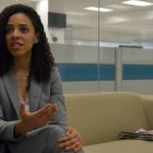 Entrevista a la doctora Berniza Calderón sobre el órgano reproductor masculino, durante una visita que realizara a la redacción del periódico Hoy. Foto/ Napoleón Marte 