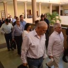 Juicio preliminar  a los acusados de  fraude en el Banco Peravia por 1,400 millones de pesos. El Primer Juzgado de la Instrucción del Distrito Nacional de Cuidad Nueva en Santo Domingo Rep. Dom. 18 de diciembre del 2017. Foto Pedro Sosa