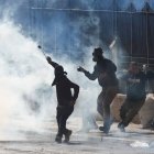 Cientos de palestinos resultaron heridos en enfrentamientos/AP 