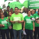 Las organizaciones sociales, ciudadanos y ciudadanas de la Marcha Verde demandaron la renuncia del procurador Jean Alain Rodríguez/Foto: Fuente externa.