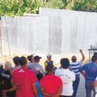 Los manifestantes