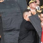 Nicolás Maduro es protegido tras el atentado/Fuente externa.