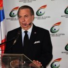 El ministro de Cultura%2c arquitecto Eduardo Selman.