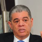 Almuerzo del Grupo de Comunicaciones Corripio, con el pre candidato a la presidencia de la república por el partido de la liberación Dominicana (PLD) licenciado Carlos Amarante Baret, el diputado Elpidio Báez, el diputado 
José García, la diputada Mercedes Rodríguez, el regidor Danilo Mesa y Winston Juma miembro del partido PLD. Hoy/ Aracelis Mena 26/09/2018